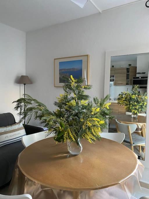 St Raphael 37M2, Piscine, Wifi, Commerces Mer 5Mn A Pieds Saint-Raphael  Bagian luar foto